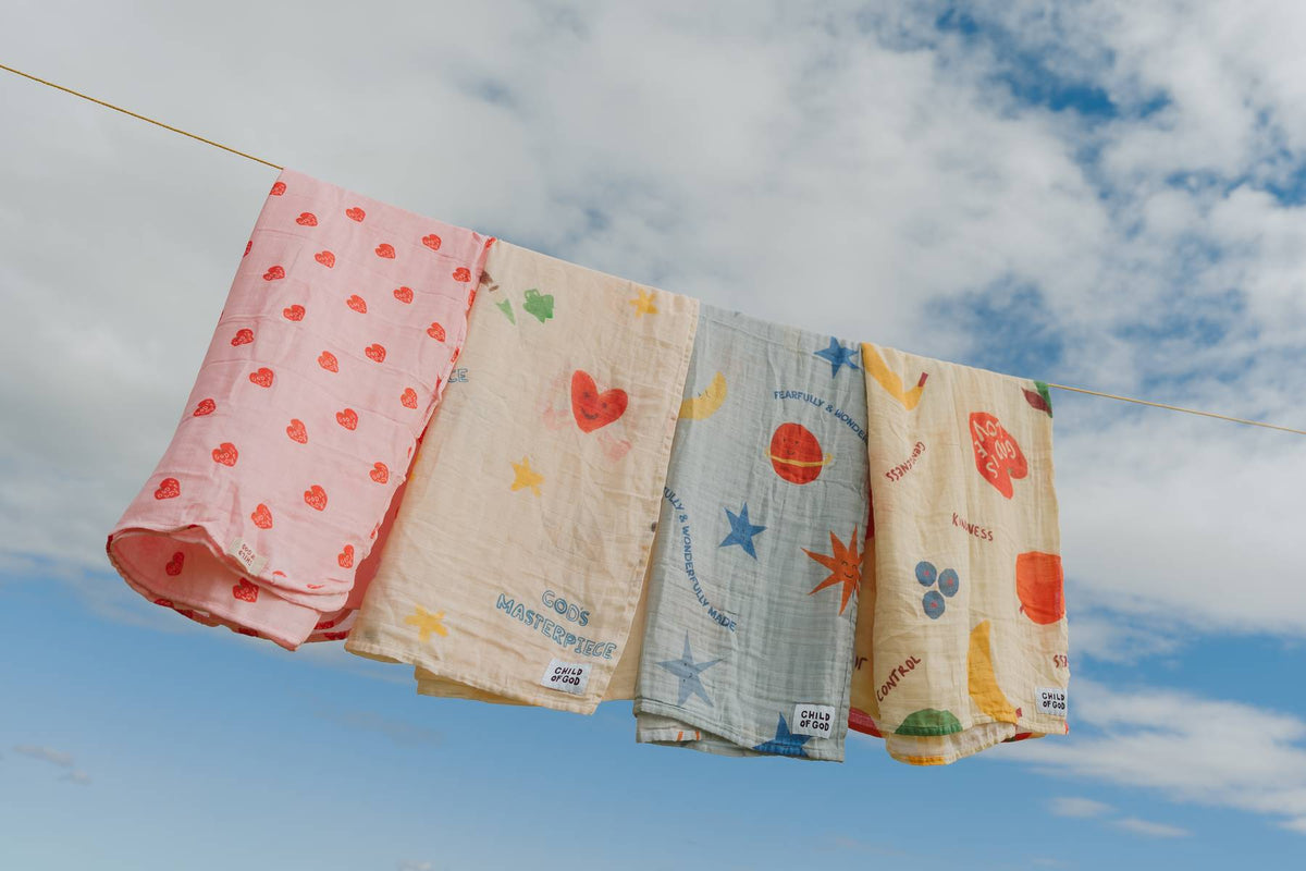 ORGANIC MUSLIN SWADDLES