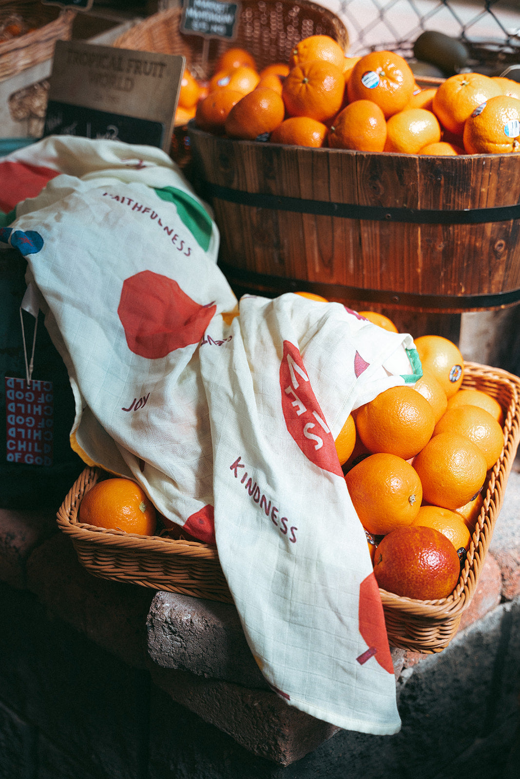 Fruit of the Spirit Muslin Wrap | PRE ORDER