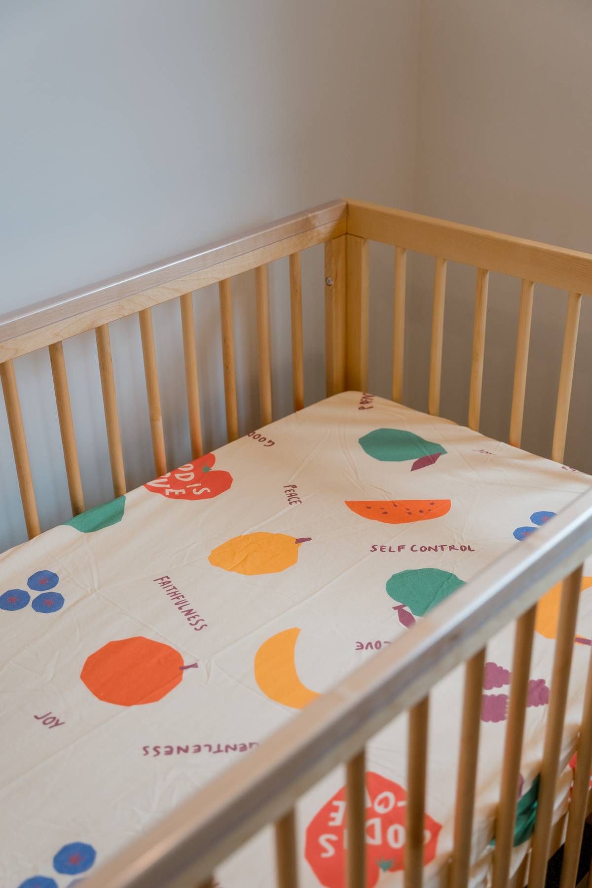 Fruit Of The Spirit Organic Washed Cotton COT SHEET